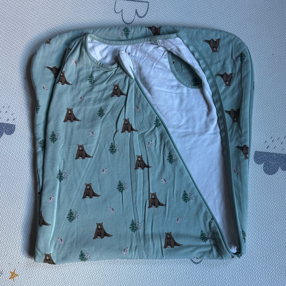 kyte Baby: toddler sleep sack “trail” 1.0 tog . Large